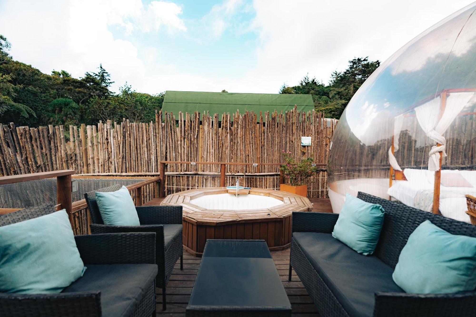 Bubblesky Glamping 15 Min From Medellin Hotell Rionegro Exteriör bild