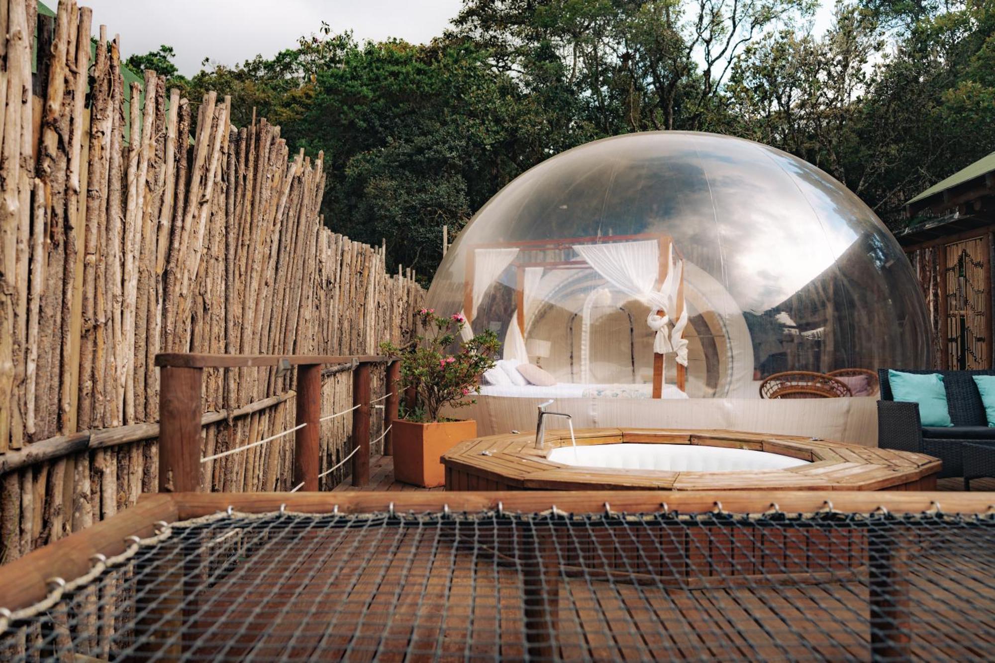 Bubblesky Glamping 15 Min From Medellin Hotell Rionegro Exteriör bild