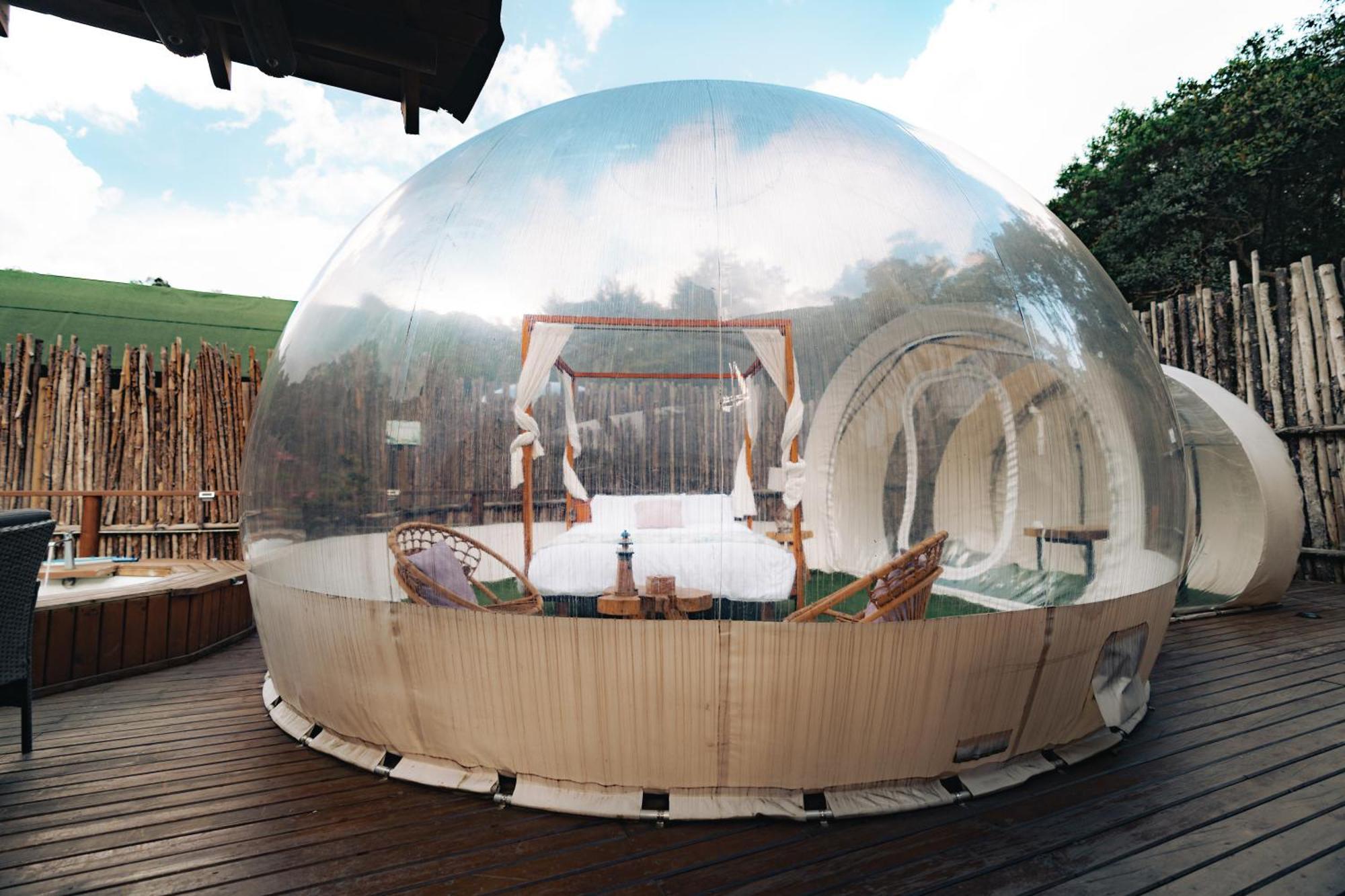 Bubblesky Glamping 15 Min From Medellin Hotell Rionegro Exteriör bild