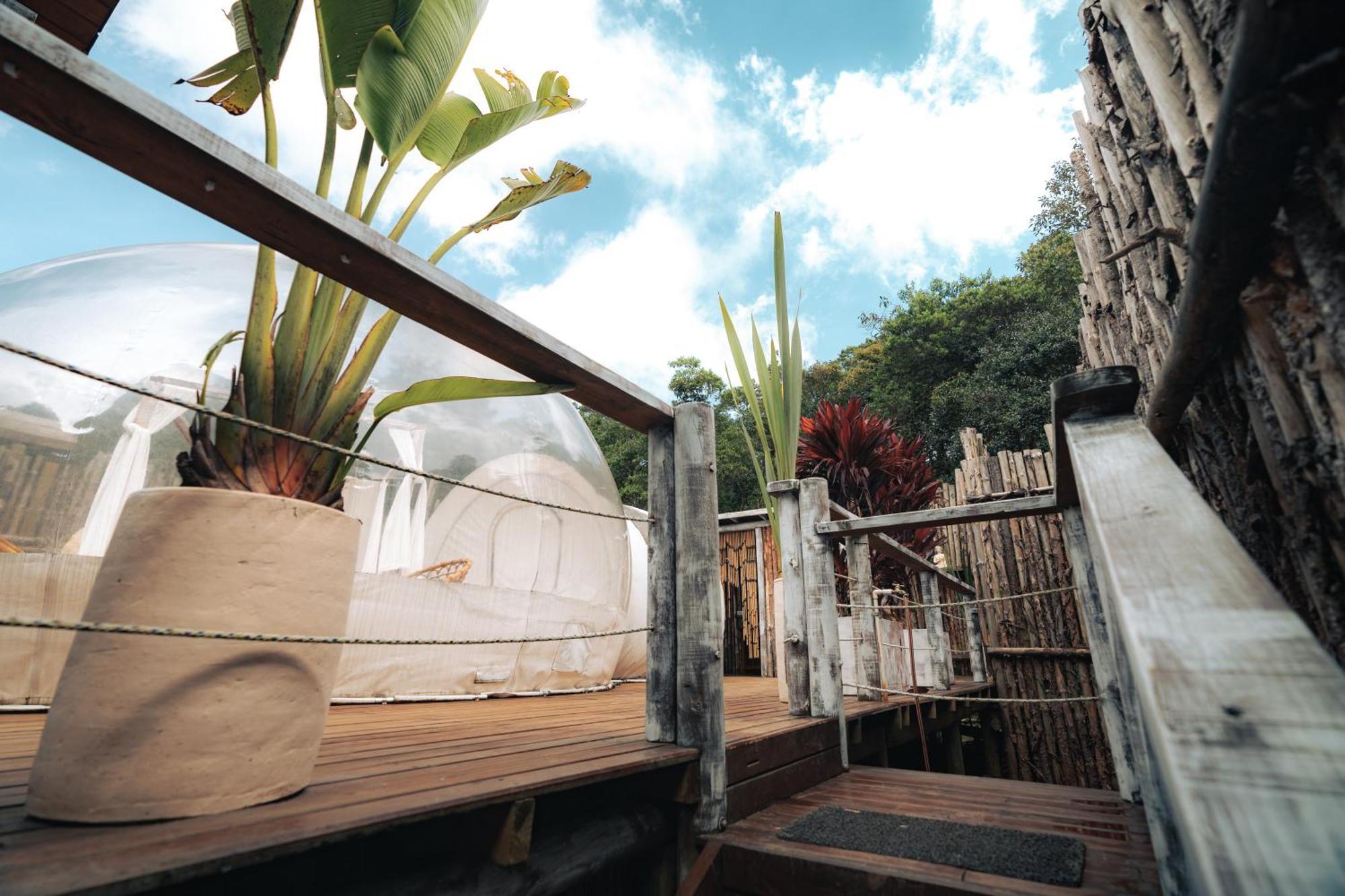 Bubblesky Glamping 15 Min From Medellin Hotell Rionegro Exteriör bild