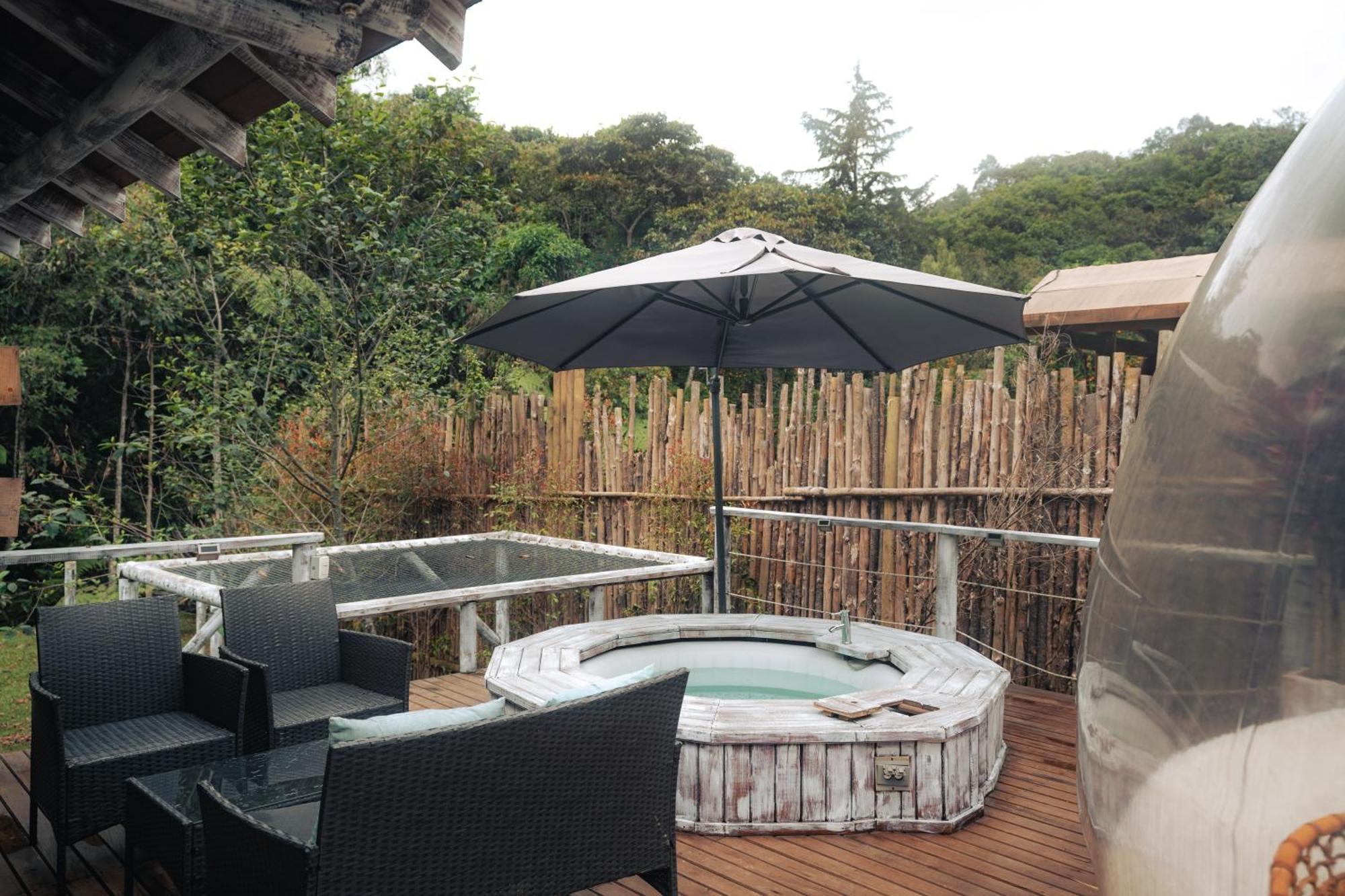 Bubblesky Glamping 15 Min From Medellin Hotell Rionegro Exteriör bild
