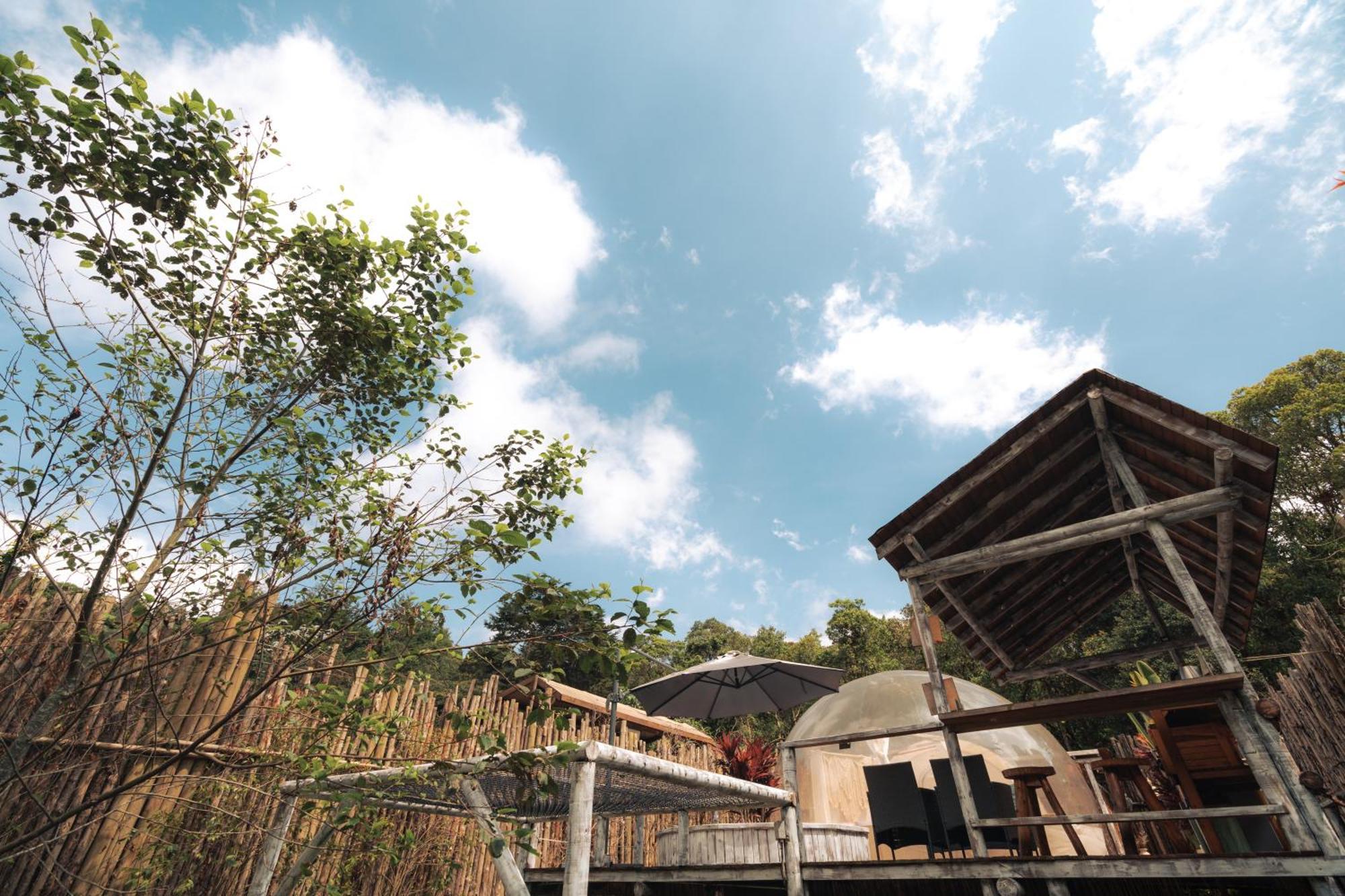 Bubblesky Glamping 15 Min From Medellin Hotell Rionegro Exteriör bild