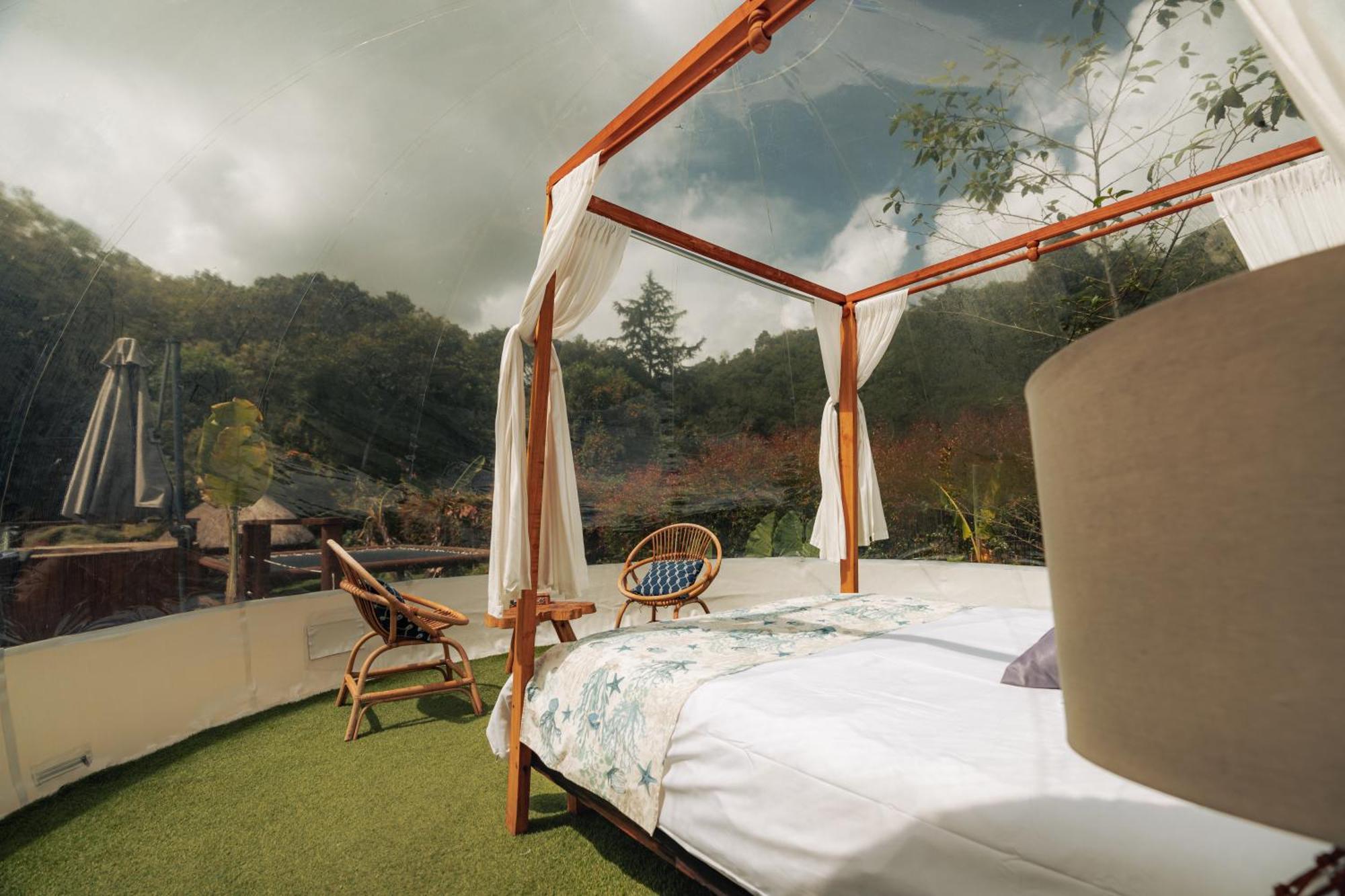 Bubblesky Glamping 15 Min From Medellin Hotell Rionegro Exteriör bild