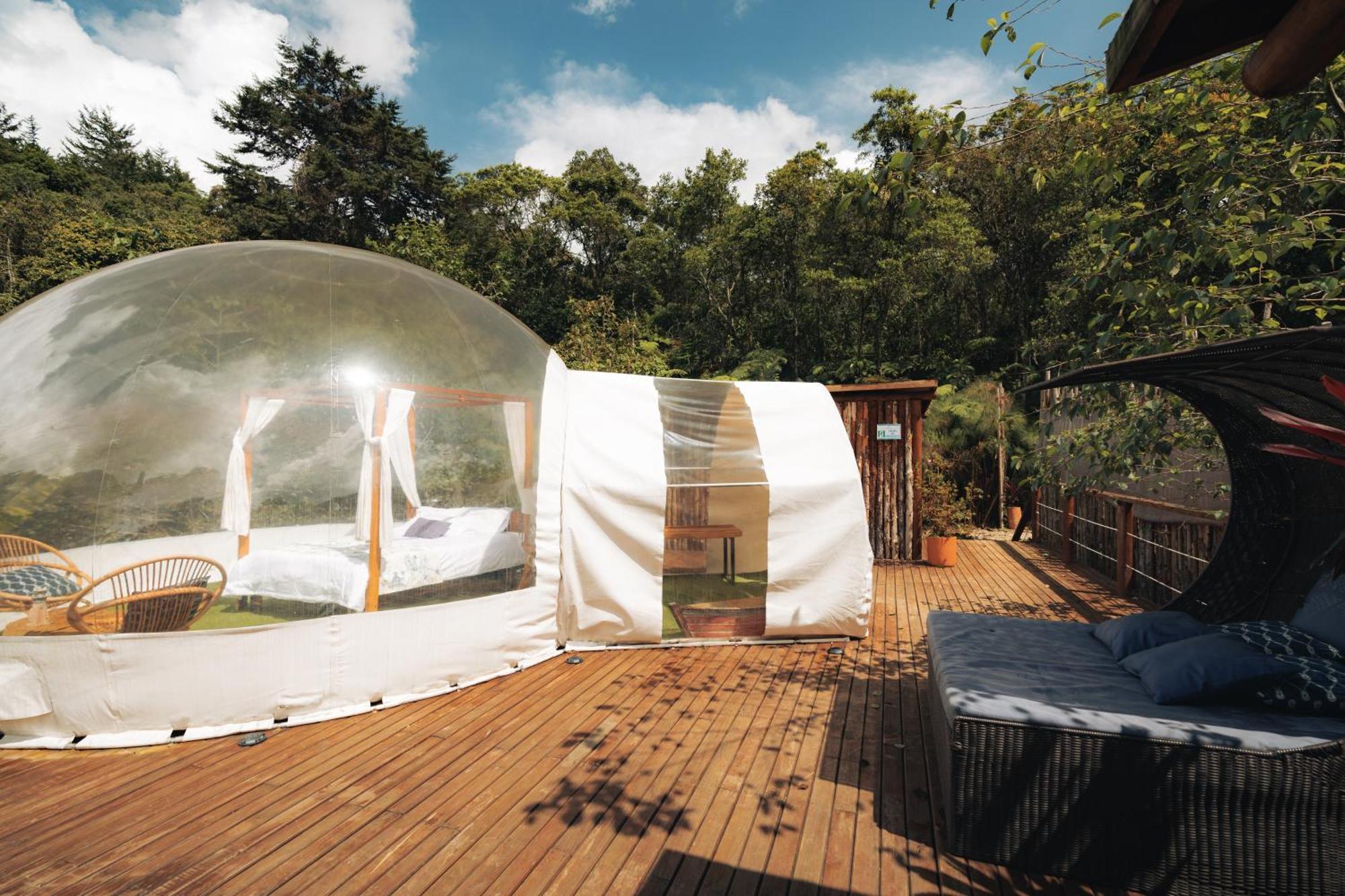Bubblesky Glamping 15 Min From Medellin Hotell Rionegro Exteriör bild