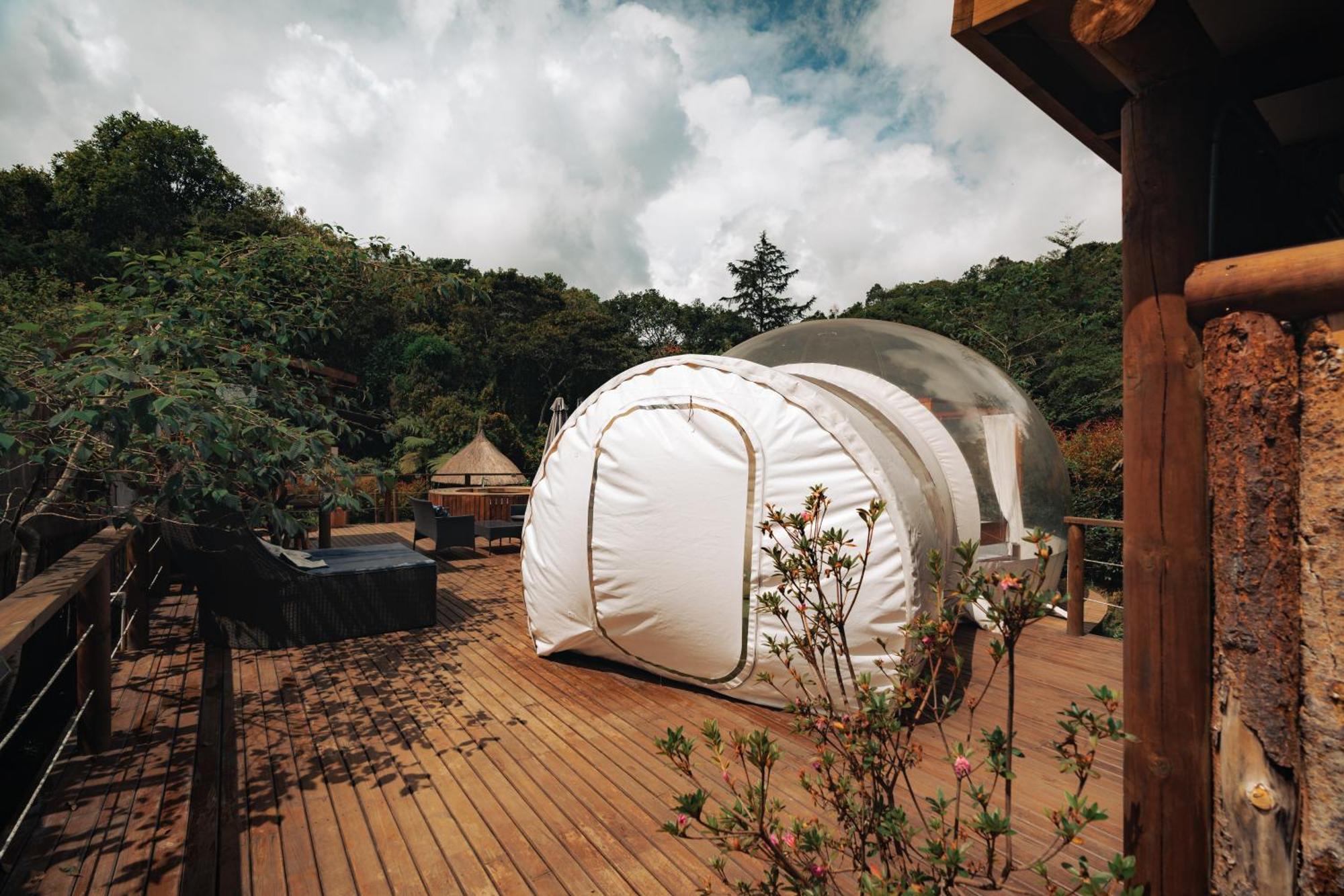 Bubblesky Glamping 15 Min From Medellin Hotell Rionegro Exteriör bild