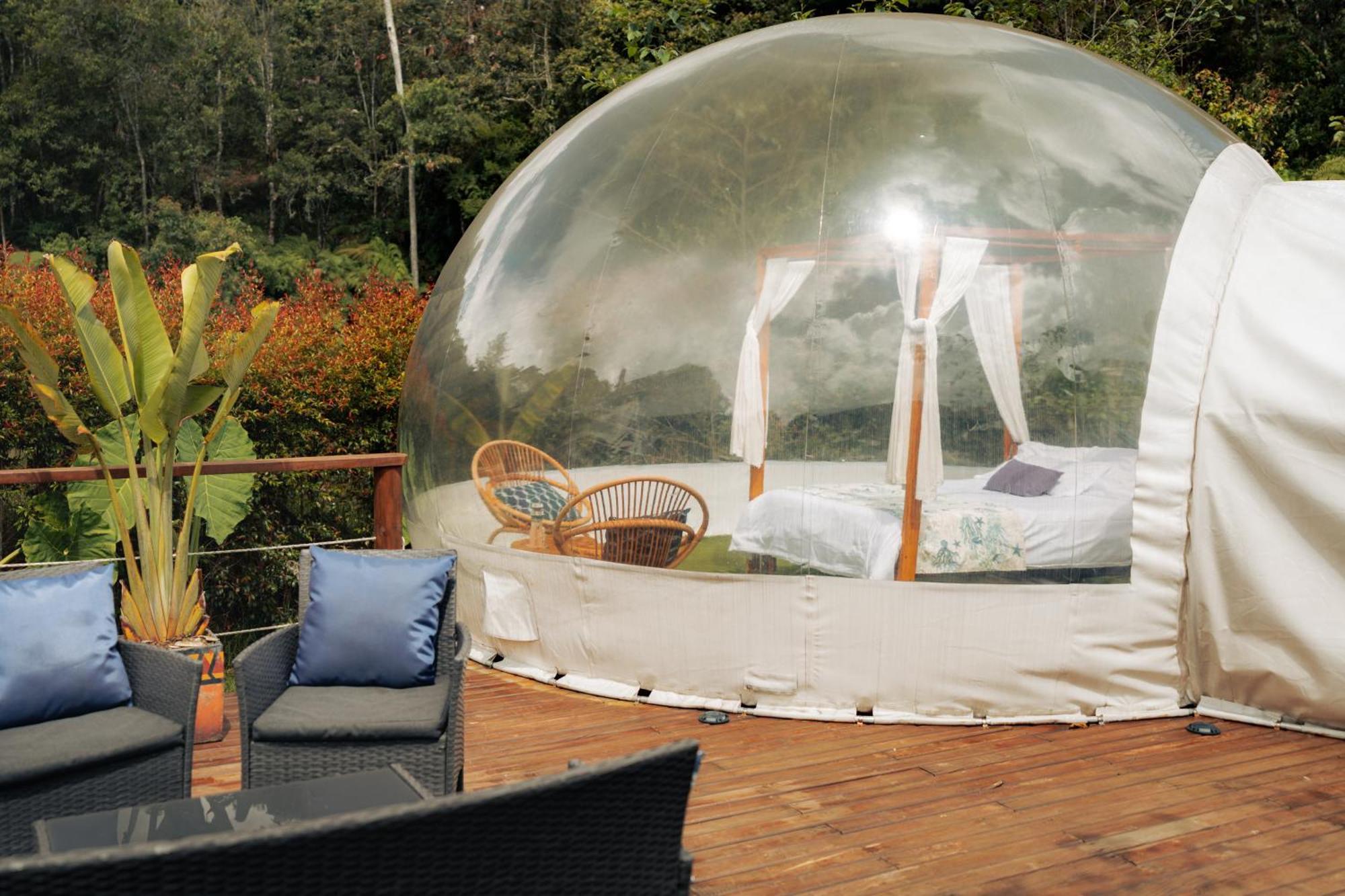 Bubblesky Glamping 15 Min From Medellin Hotell Rionegro Exteriör bild